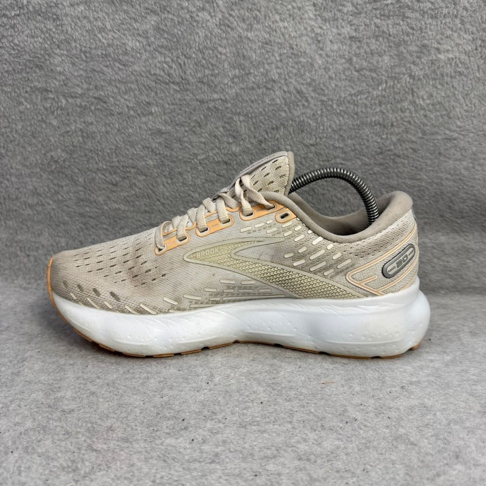 Brooks Glycerin 20 Women's Shoes Size 7.5 Beige Running Sneakers 1203691B133 - Picture 7 of 10